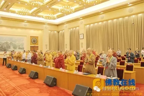 中国佛教协会第九届常务理事会第二次会议在京隆重召开(图13)